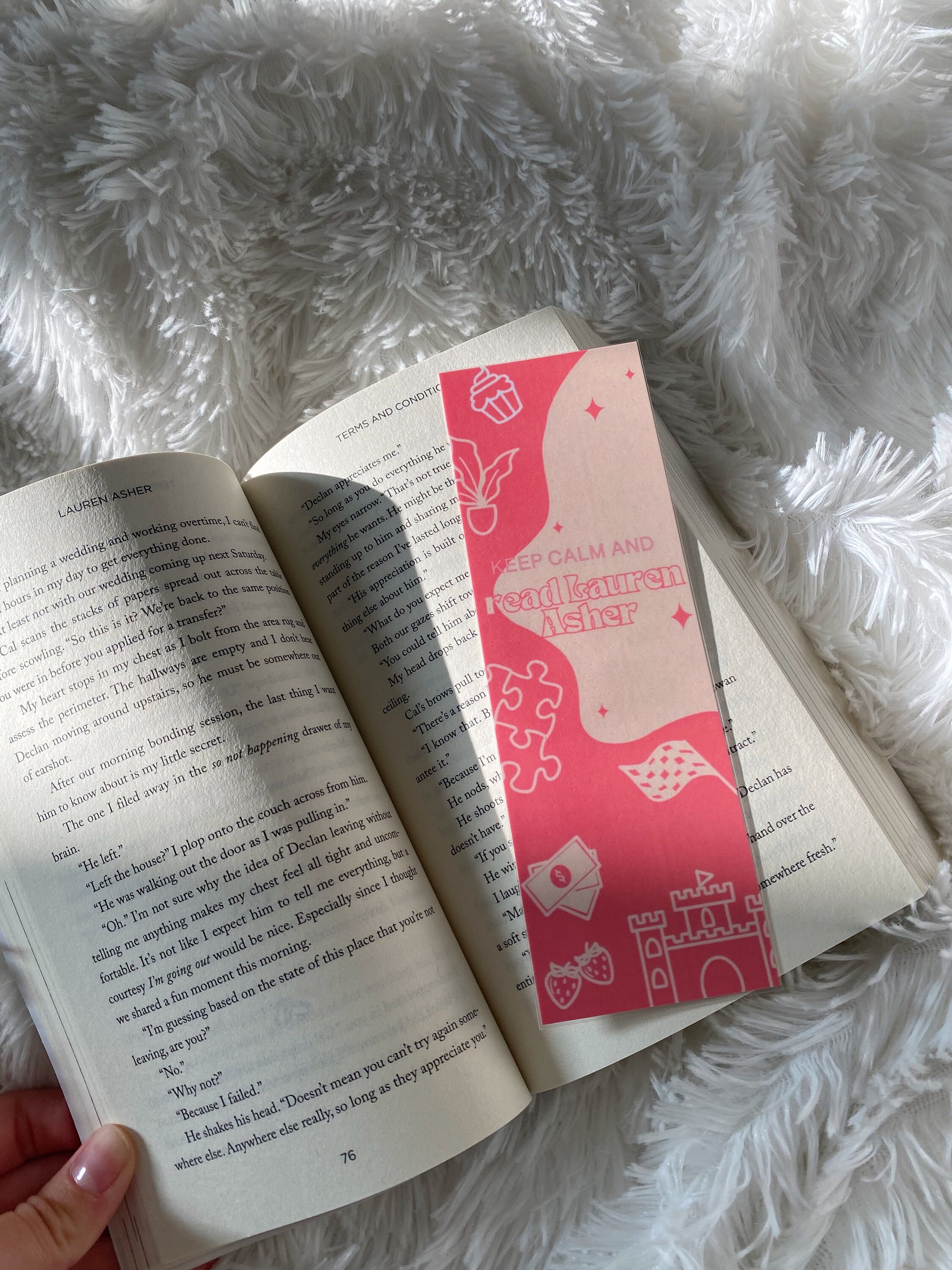 The Fine Print Bookmark -  Sweden