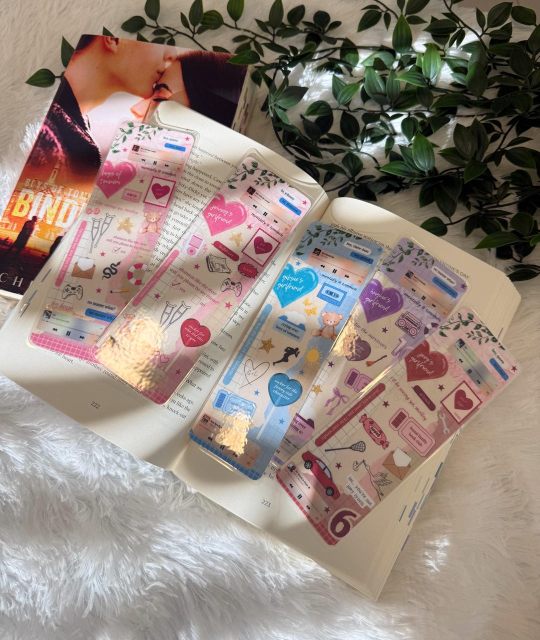 Boys of Tommen Inspired Bookmarks | Romance Reader | Book Accessories ...