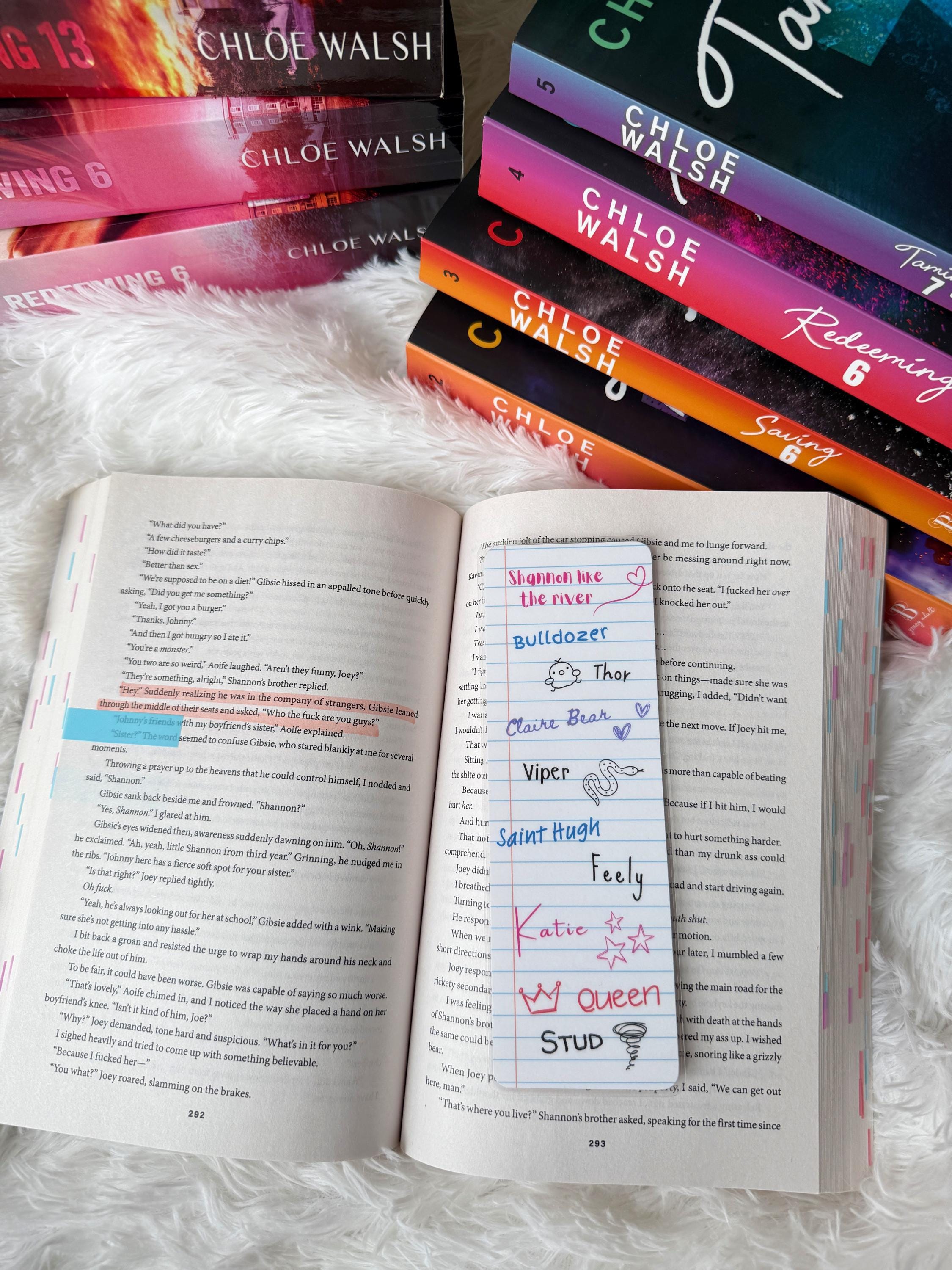 Boys of Tommen Inspired Bookmark | Binding 13 | Romance Reader | Book ...