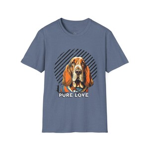 Basset Hound T-Shirt - Pure Love Unisex Tee