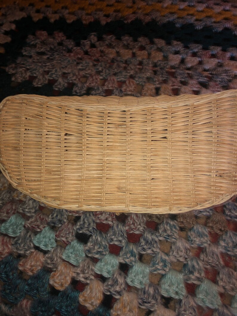 Vintage Fishing Creel Basket Wicker Decoration Basket Etsy