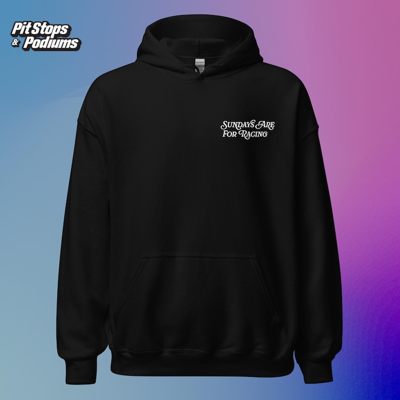 Sudadera con capucha vintage de Fórmula 1 / Sudadera con capucha de Fórmula 1 con estética Sundays Are For Racing / Sudadera con capucha de Fórmula 1 de gran tamaño y moda / imagen 5