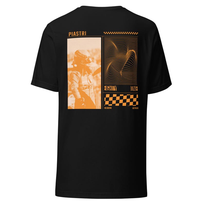 Piastri F1 Shirt Merch Oscar Piastri Tee F1 Tee Mclaren Oscar Piastri Shirt