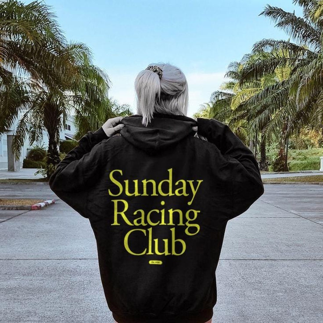 Snuggle Spot Formula 1 Racing Club Unisex Oversized Hoodie for Men and Women
