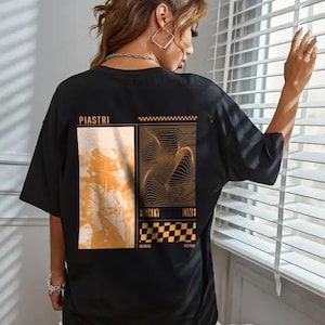 Piastri F1 Shirt Merch Oscar Piastri Tee F1 Tee Mclaren Oscar Piastri Shirt