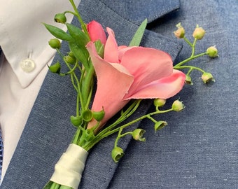 Sea island Collection Boutonniere