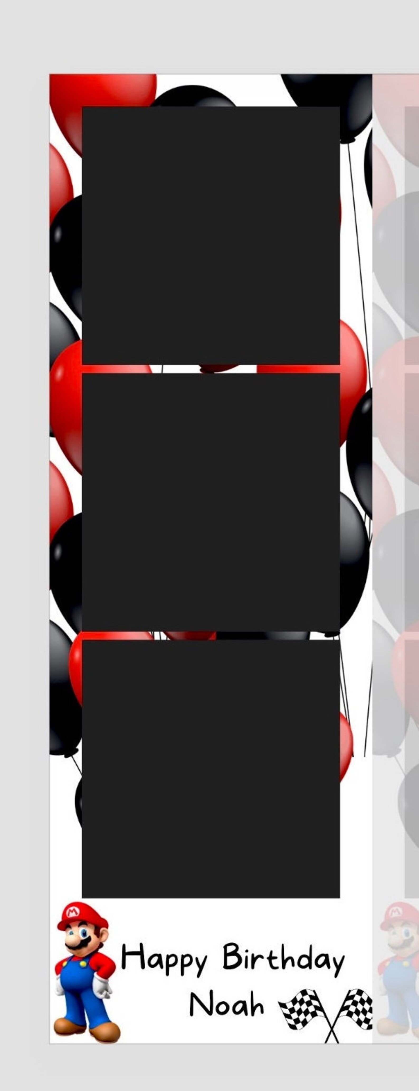 Salsa Photo Booth Templates Request Customized Template Etsy