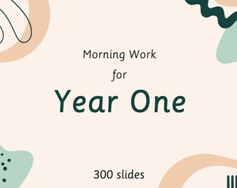 Morning Work for Year 1 (Whole Year Pack)