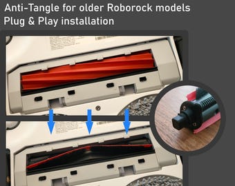 FreeFlow™ main brush for easy retrofitting to many Roborock models