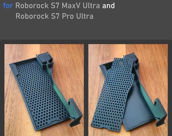 Water filter with removable sieve, compatible with Roborock S7 MaxV / Pro Ultra suction station