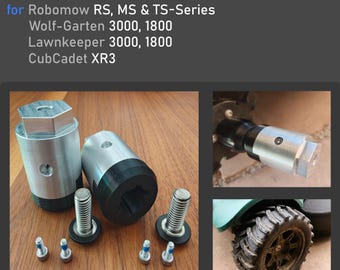 RC wheel upgrade kit for Robomow, Cub Cadet & Wolf-Garten models