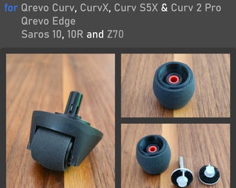 Rubber front wheel suitable for QRevo Curv series/Edge and Saros 10/10R and Z70