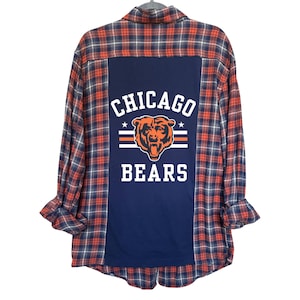 Chicago bears flannel shirt online