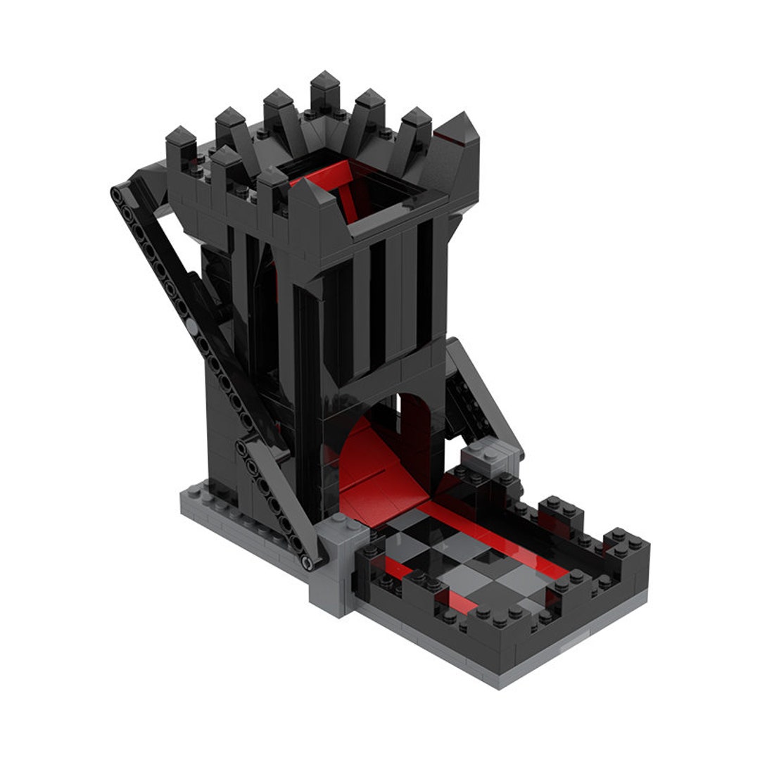 Dice Tower Building Kit Selfloading Dice Tower Building Blocks Model