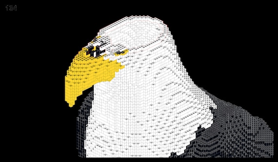 Buy LEGO American Eagle Statue Building Instructions Instructions Only No Bricks Online in India Etsy