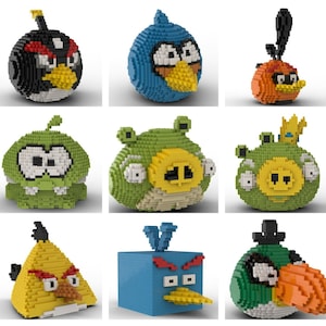 LEGO Angry Birds building instruction pack -  INSTRUCTIONS ONLY no bricks