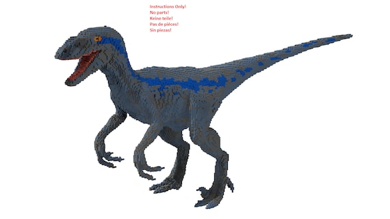LEGO Raptor Statue Building Instructions INSTRUCTIONS ONLY No Parts Etsy
