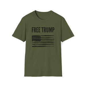 Free Trump Shirt - American Flag, Political, Conservative, Republican, Freedom, USA Shirts