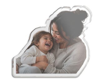 パーソナライズされたアクリル製フォトカットアウト
