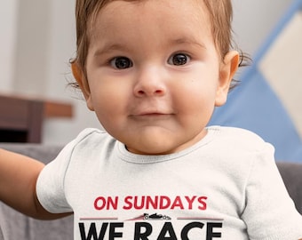 Formula One Baby Bodysuit, Racing Fan Gift