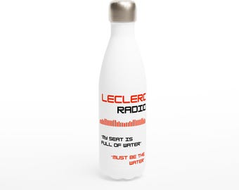 F1 Water Bottle, Charles Leclerc Water Bottle, Funny F1 Gift, Formula One Water Bottle
