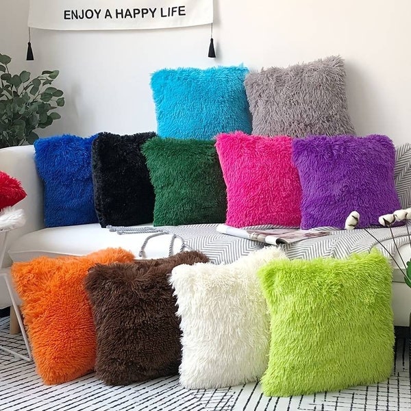 Fluffy Pillow Etsy