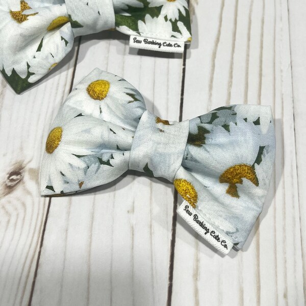 Dog Collar Flowers and Bows Etsy