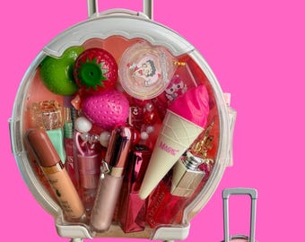 Set de brillo y lápiz labial – Mini equipaje