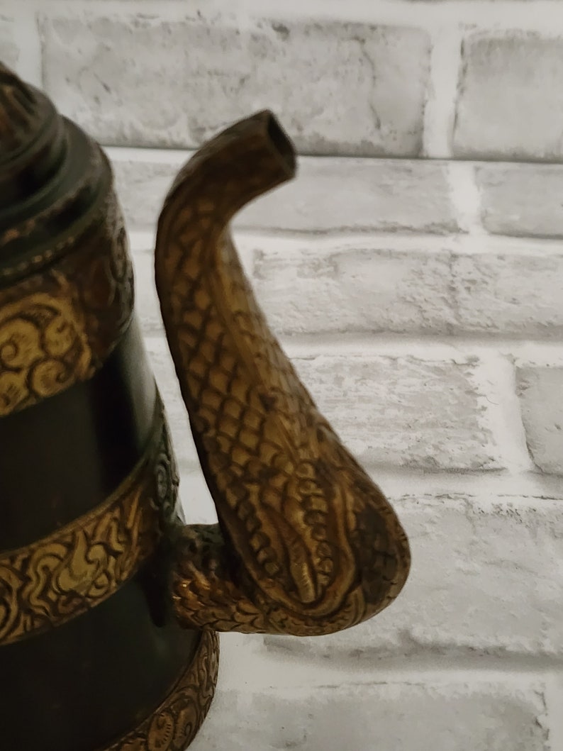 Tibetan Copper Teapot Etsy