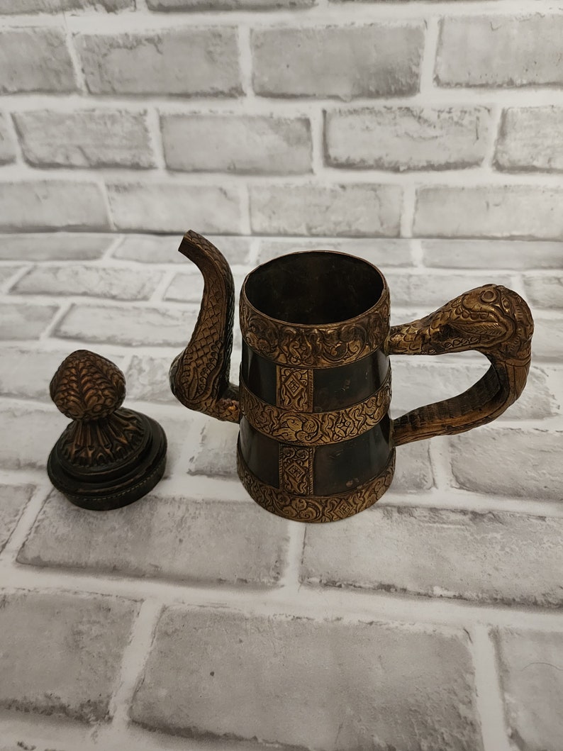 Tibetan Copper Teapot Etsy