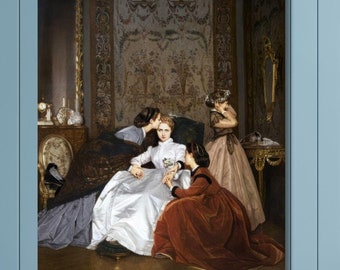 オーギュスト・トゥールムーシュ : ラ・フィアンセ・ヘジタント、気の