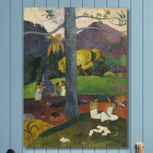 Paul Gauguin Canvas Wall Art,Paul Gauguin Mata Mua Art Poster Art Canvas,Paul Gauguin Poster,Mata Mua Art Print,Vintage Art,Modern Wall Art1