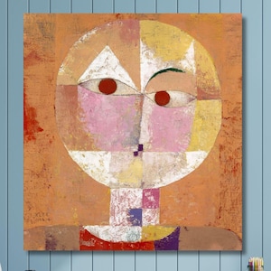 Paul Klee Senecio (Baldgreis) (1922) Gemälde in hoher Auflösung von Paul Klee Leinwand,, Paul Klee Poster Druck, Vintage Kunst, Moderne Wand Kunst /59