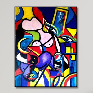 Pablo Picasso Women Canvas Wall Art: Modern Fine Art Print
