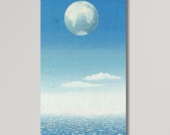 Rene Magritte Canvas Wall Art,René Magritte The invisible mirror Wall Art,Rene Magritte Poster,Rene Magritte Artworks,Modern Wall Art Print