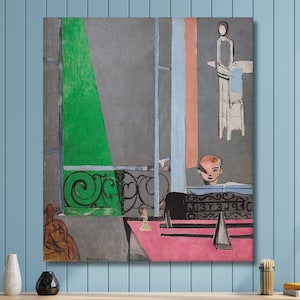 The Piano Lesson 1916 by Henri Matisse,The Piano Lesson Poster Art Canvas Wall Arts,Henri Matisse Arts,Famous Canvas Print,Vintage Art Print