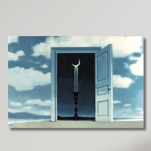 Impression René Magritte, toile René Magritte, art surréaliste René Magritte, reproduction d'art mural impression René Magritte, cadeaux de décoration murale moderne /59