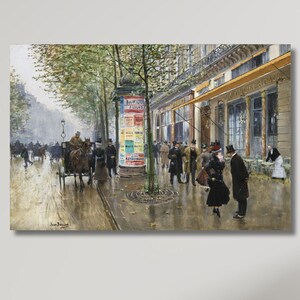 Jean Beraud - the Boulevard Saint-denis in Paris (1899) Museum