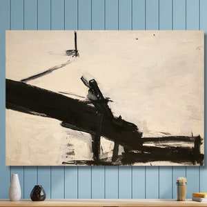 Franz Kline Black White Art Canvas,Franz Kline Poster Art Canvas,Franz Kline Print Art Poster,Vintage Wall Art Decor,Famous Wall Art Decor52