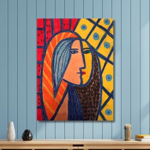 Pablo Picasso, Picasso Canvas, Pablo Picasso Wall Art,Picasso Poster, Modern Fine Art Print, Home Decor,Vintage Pablo Picasso Canvas Art/21