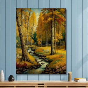 Gustav Klimt Trees and Sun Lights Art Canvas Print,Gustav Klimt Art Poster Print,Modern Wall Art,Famous Canvas Wall Art,Vintage Art Print/17