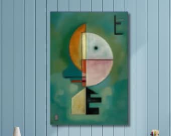 ワシリー・カンディンスキーのプリント4枚セット - クラシックな絵画4