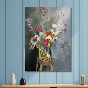 Henri Matisse Poster,Safrano Roses at the Window Henri Matisse Canvas Wall Art Matisse Print,Exhibition Print,Matisse Painting Matiisse art
