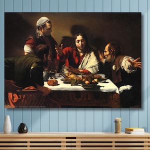 Michelangelo Caravaggio Canvas Wall Art,Baroque Painting Print,Classic Religious Artwork Poster, Vintage Masterpiece Home Decoration gifts/3