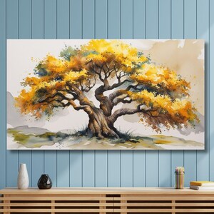 Poster Albero della vita Amore Albero della vita Tela Arte murale Albero della vita Arte murale,Autunno Albero della vita,Fine Art Love Print Norse Love tela Arte/9