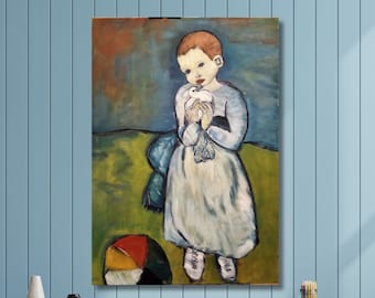 パブロ・ピカソ、Child with a dove、希少な画集より パブロ・ピカソ、Child with a dove、希少な画集より パブロ・ピカソ