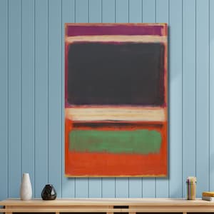 Mark Rothko No 59 Canvas/Poster Art Reproduction, Rothko Reproduction, Abstract Canvas Wall Art, Modern Art Expressionism Painting