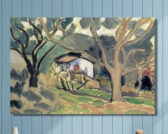 Henri Matisse Art Print,Large Canvas Wall Art Matisse Landscape Exhibition Canvas Wall Art,Abstract Painting,Matisse Poster, Matisse art