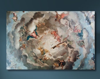 ルネッサンス天国の絵画、天使のプリント、ルネッサンスアートワーク