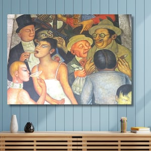 Diego Rivera Home Decor The Flower carrier Canvas Wall Art Poster Diego Rivera Flower Carrier Canvas Wall Art Office Wall Decor Wall Art/5